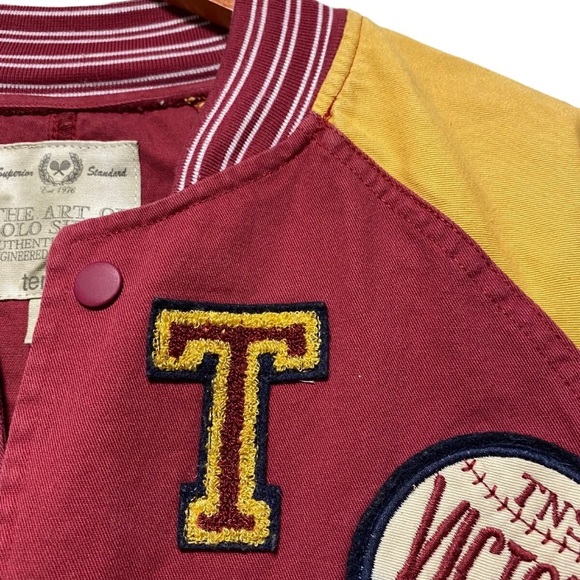 Vintage Superior Standard Patchwork Bomber Varsity Jacket Size Small - Picture 6 of 11